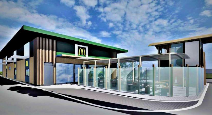 Megkezdődött a McDonald's komáromi éttermének építése