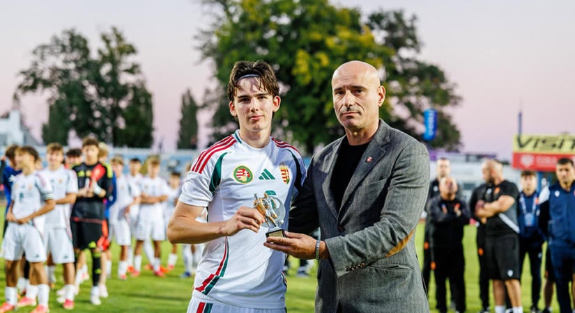 Rab Bence lett a legjobb: a Vasas tehetsége remekelt az U19-es válogatottal Szerbiában