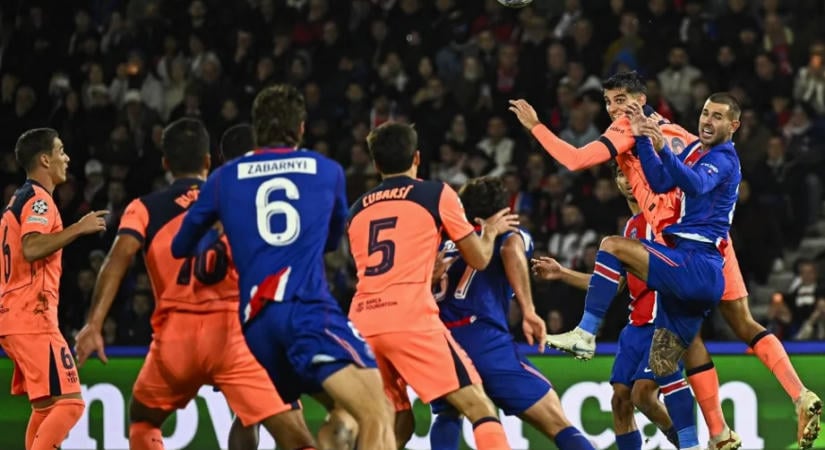 A PSG megállította a Barcelónát