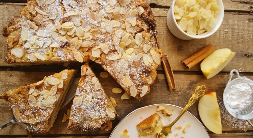 Paleo almás torta
