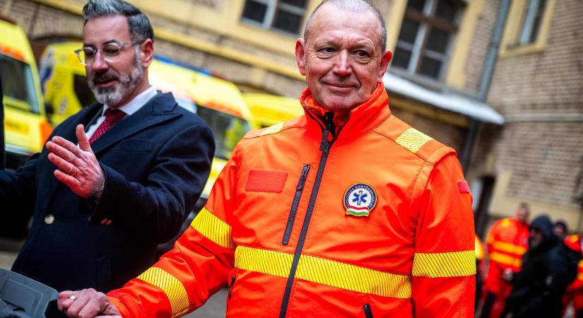 Távozik az Országos Mentőszolgálattól Győrfi Pál