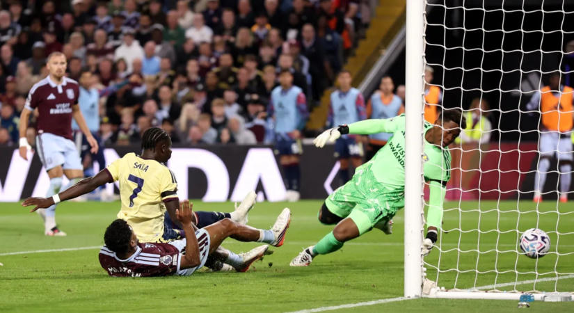 Saka góljával vezetést szerzett az Arsenal az Aston Villa otthonában