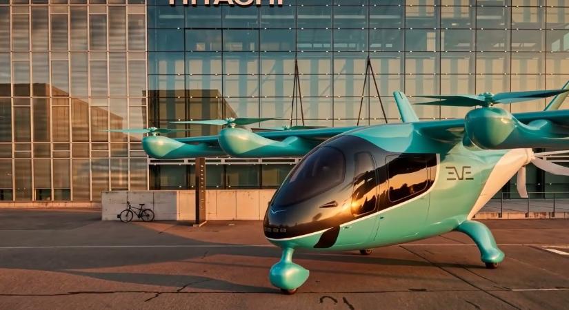 Óriási összefogás: a Hitachi és az Embraer együtt dolgozik tovább a légi taxi jövőjéért