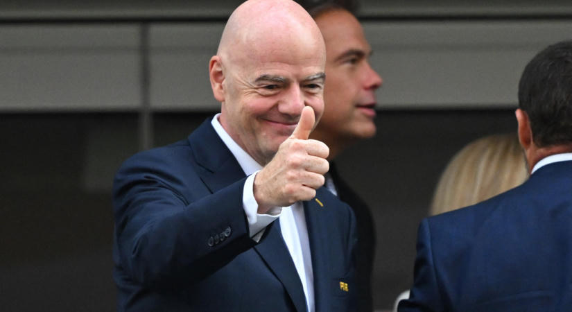 Gianni Infantino FIFA-elnök a világbajnokság után nekiment a kritikusainak, akik szerinte „gyűlöletet terjesztenek”