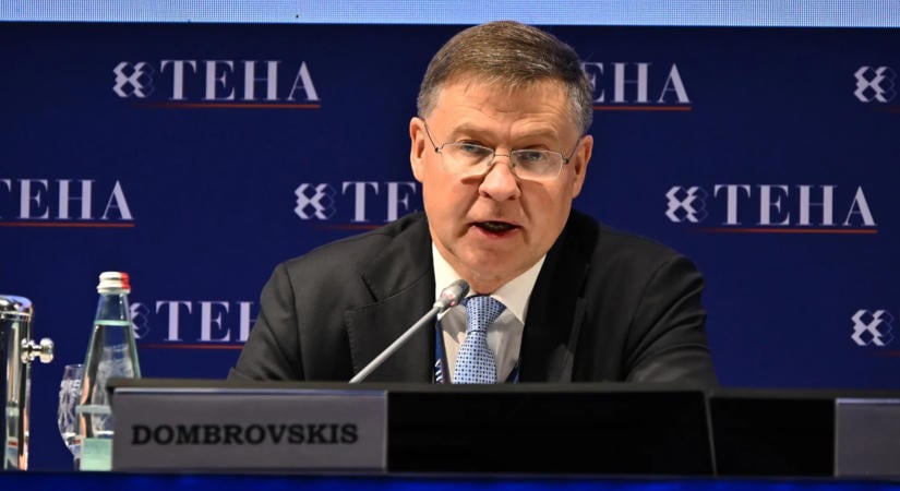 Dombrovskis: A hibridautók után más ágazatokban is rendezni kell az EU és Kína kereskedelmét