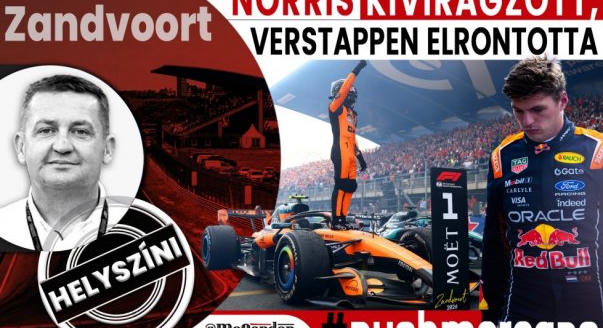Helyszíni: Norris kivirágzott, Verstappen elrontotta