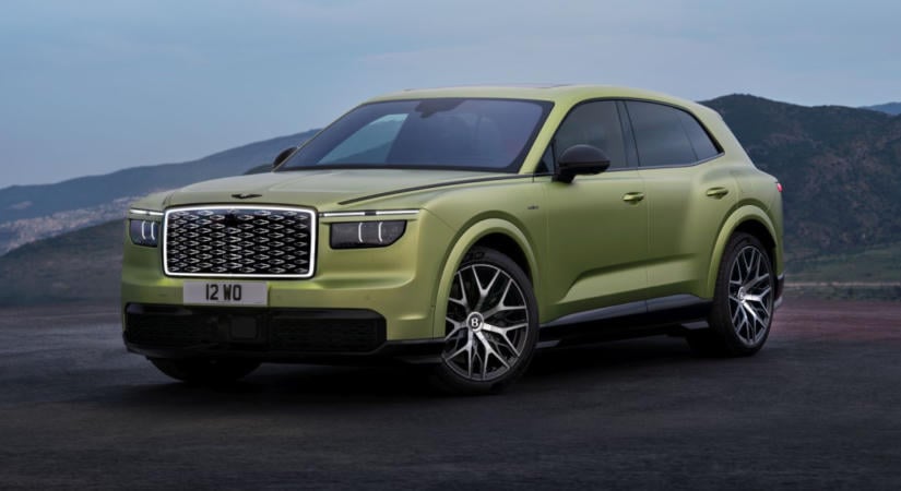 888 lóerős batár a Bentley első villanyautója