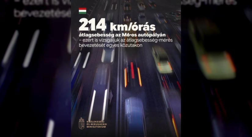 Döbbenetes gyorshajtási adatok az M6-oson: jöhet az átlagsebesség-mérés