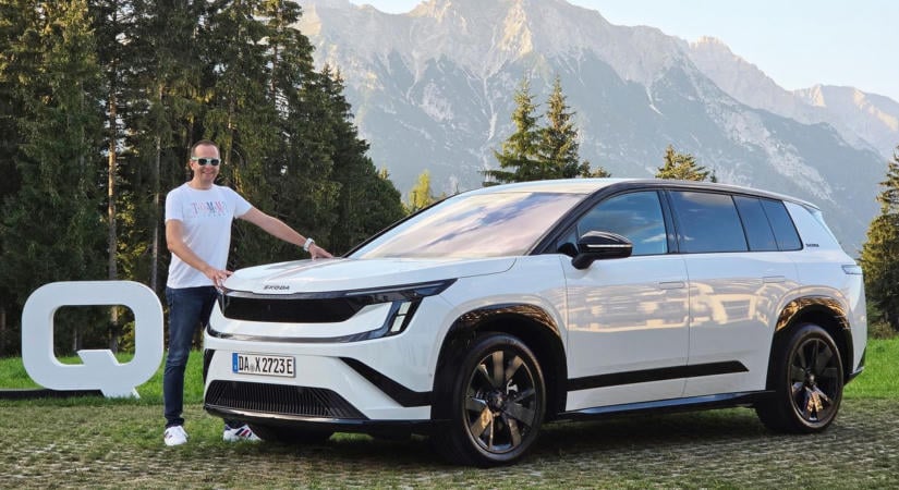 Csúcs ez az érzés: teszten a leghatalmasabb Skoda, a vadonatúj Peaq