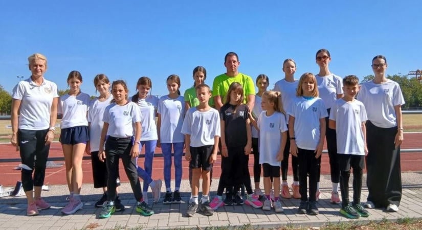 Szekszárdon tettek bizonyságot fejlődésükről a PVSK fiatal atlétái