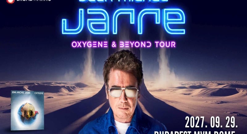 Jean-Michel Jarre az OXYGENE & BEYOND turnéját Budapestre is elhozza