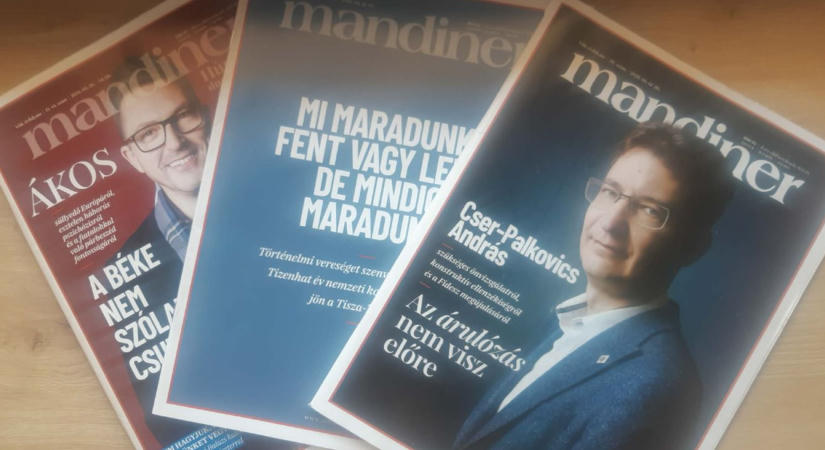 Megszűnik a nyomtatott Mandiner, a múlt csütörtöki az utolsó lapszám