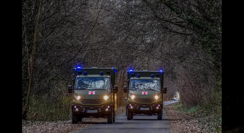 Újabb Scorpió sebesültszállító járművek érkeztek a Magyar Honvédséghez