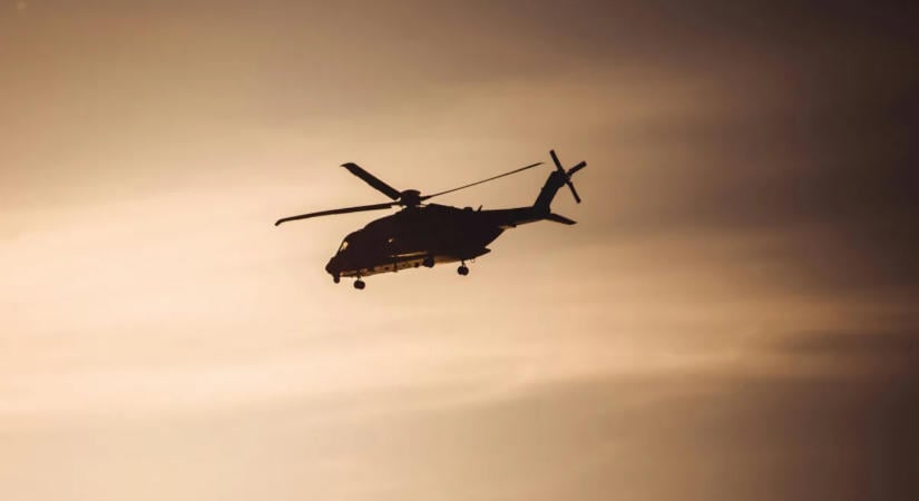 Lezuhant és kigyulladt egy helikopter: senki sem élte túl a tragédiát – jelenleg még rejtély, kik az áldozatok