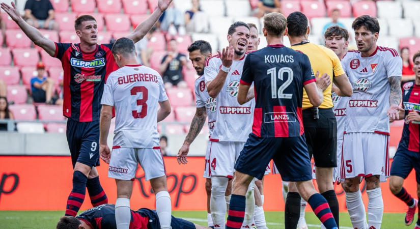 Reagált az MLSZ: ez vár a Debrecen–Nyíregyháza mérkőzésen nagyot hibázó játékvezetőre