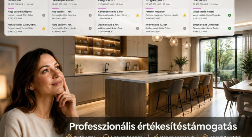 Professzionális értékesítéstámogatás - Hogy lesz az érdeklődőből vevő?