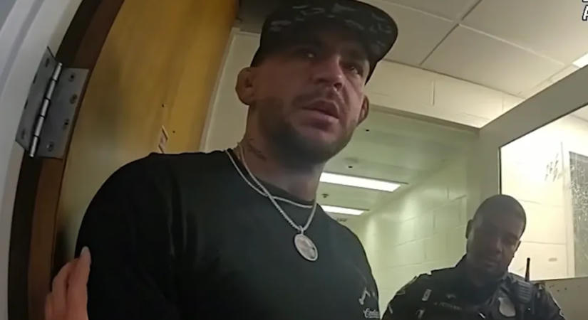 Újabb szomorú videó került elő a rendőröket folyamatosan inzultáló Dustin Poirier letartóztatásáról