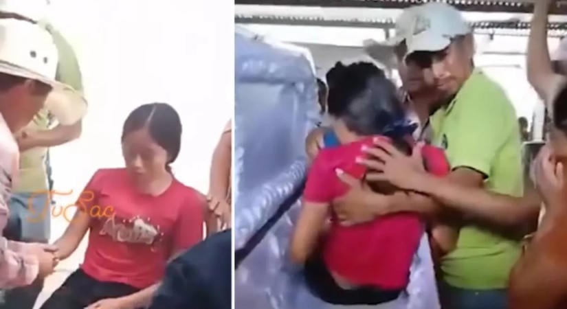 Megrázó videó: saját virrasztása alatt tért magához a halottnak hitt kamaszlány