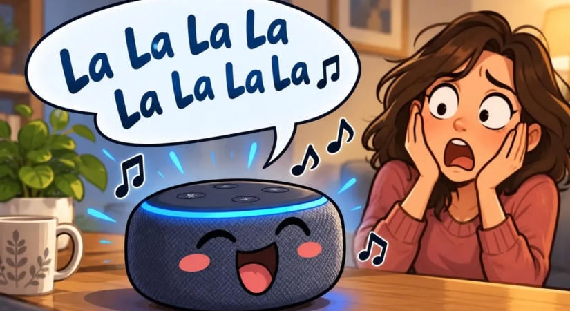 Lalalalalala! Megbolondult az Amazon mesterséges intelligenciája - videó