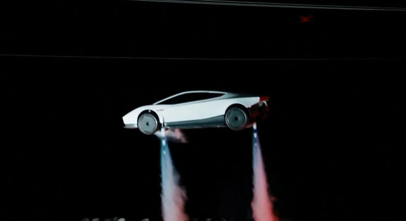 Forog és repül a Tesla új rakétahajtású modellje  VIDEÓ