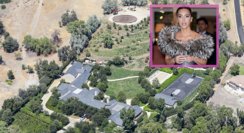 Betörtek Kim Kardashian luxusotthonába: a tolvaj még egy autót is elvitt egy körre