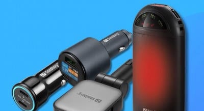 Laptopot töltenél az autóban? A Sandbergnek erre is van megoldása