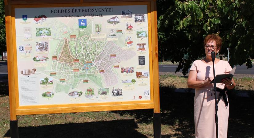 QR-kóddal vezet Földes értékeihez az új tanösvény