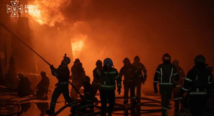 Halálos áldozatai is vannak az éjszakai orosz légicsapásoknak Ukrajnában