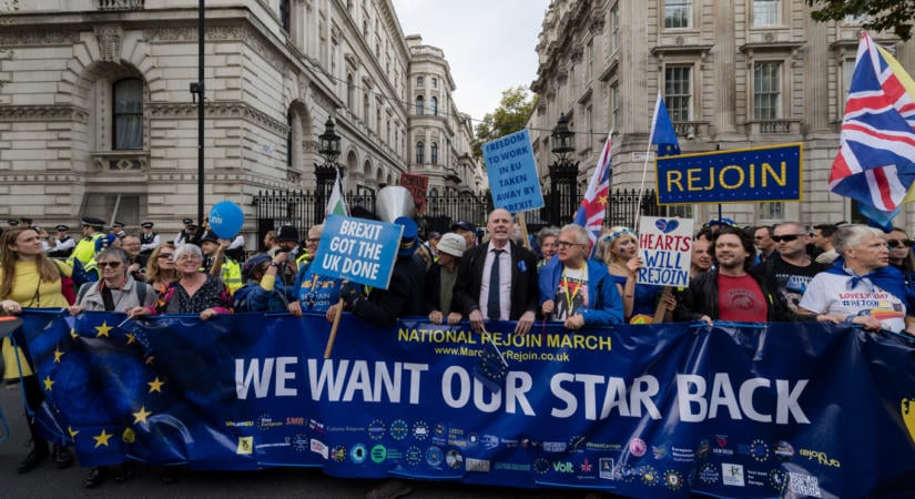 A britek fele vissza akar lépni az EU-ba egy óriási közvélemény-kutatás szerint