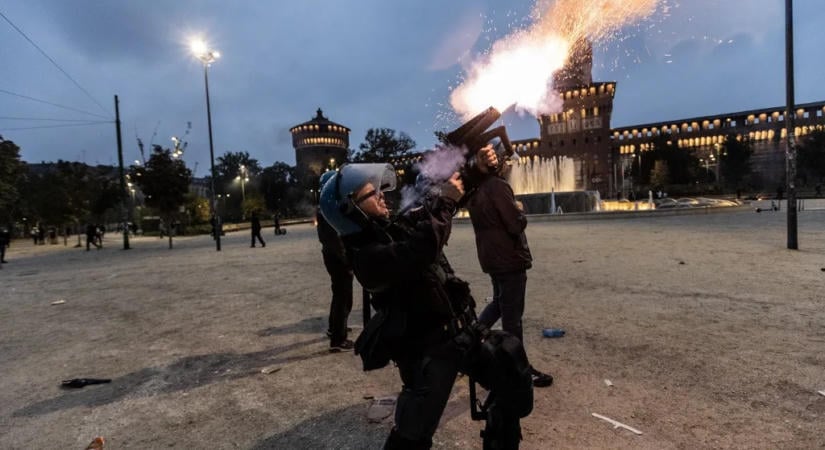 Keményen odacsap Meloni kormánya a hétvégi zavargások után