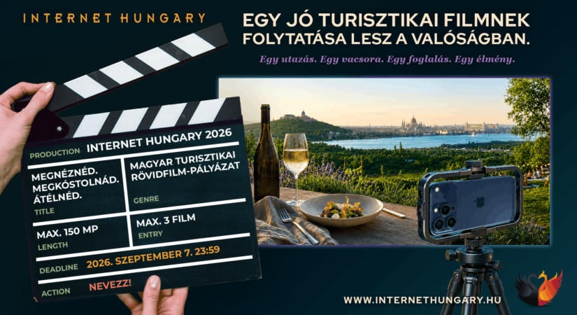 2,5 perc, ami útnak indít – turisztikai rövidfilm-pályázatot hirdet az Internet Hungary