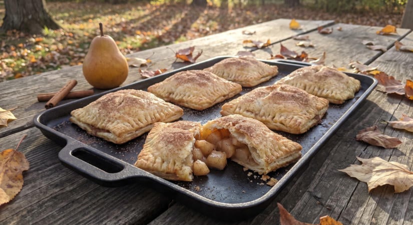Körtés-fahéjas mini pite grillen