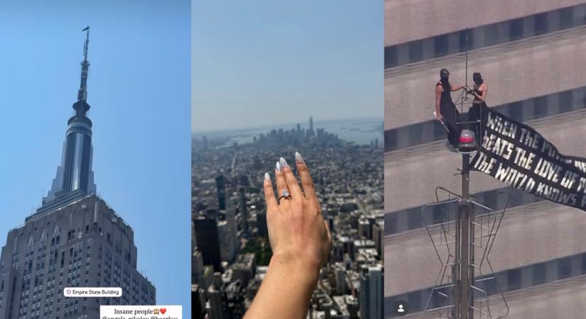 „Két zseni felmászott az Empire State Building tetejére"
