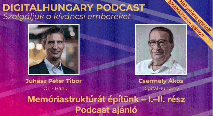 Memóriastruktúrát építünk – Beszélgetés Juhász Péter Tiborral a hirdetés hatékonyságáról (I–II. rész)  Podcast ajánló