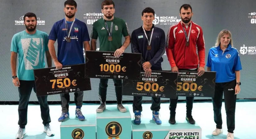 Rangos nemzetközi birkózóversenyt nyert Kuramagomedov Murad