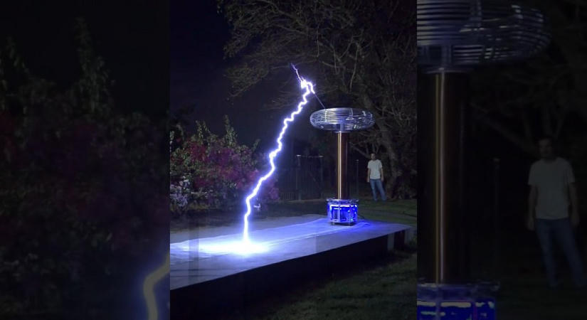 Videó: Így hangzik Benny Benassi Satisfaction száma Tesla-tekercsre hangszerelve