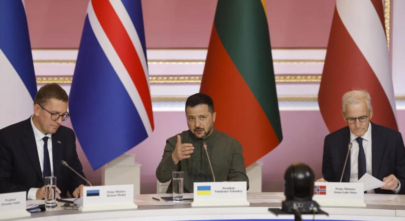 Zelenszkij: Ukrajna nem érintett az Északi Áramlat felrobbantásában