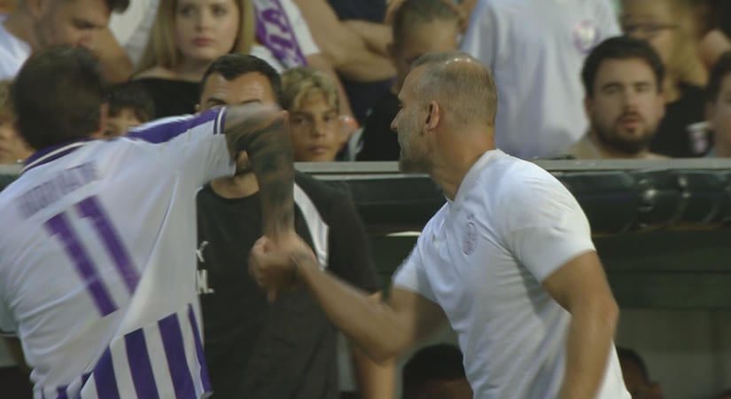Újpest: Horváth Krisztofer nehezen viselte lecserélését - így reagált Szélesi