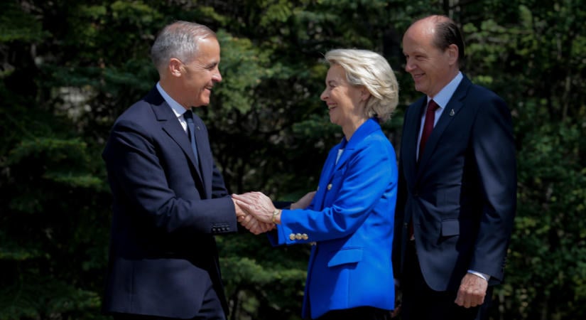 Élesedik a Kanada–EU-mesterterv: olcsó energiaforrások, politikai együttműködés szerepel von der Leyen étlapján