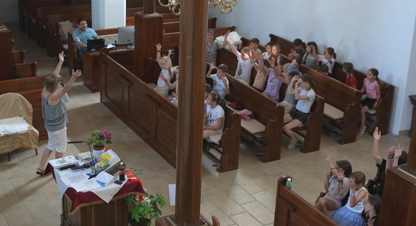 Hittantábor a református egyházközség szervezésében
