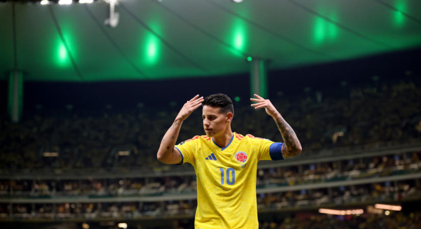 James Rodríguez hazatért: ingyen igazolt az Atlético Nacionalhoz