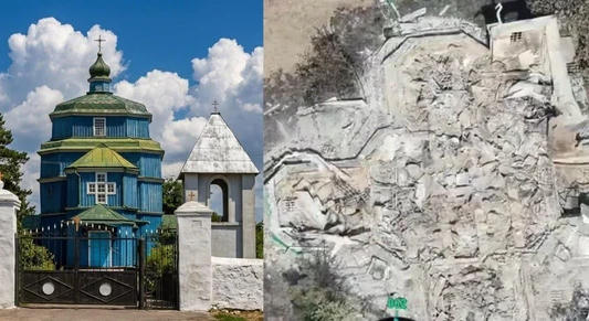 Megsemmisült Ukrajna utolsó tizennyolcadik századi kozák fatemploma