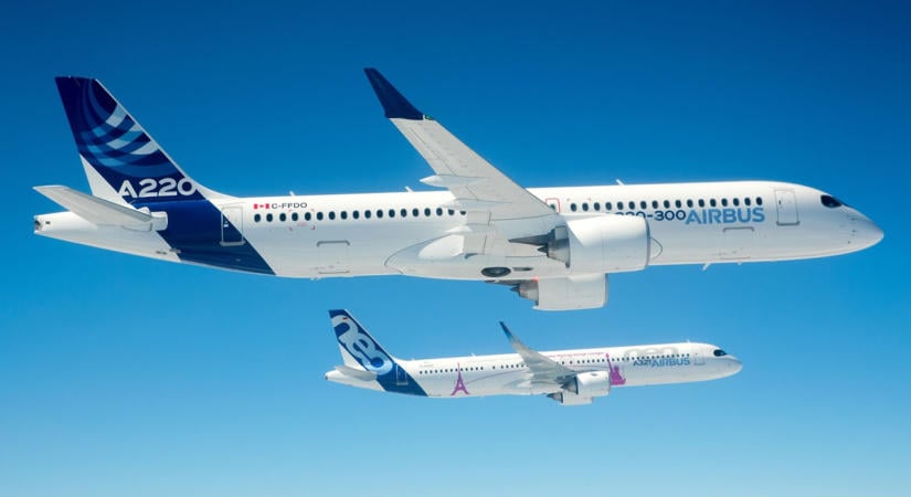 Nem lesz nagyobb változat az A321neóból, de az A350-esből és A220-asból lehet