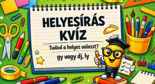 Csak egy magyartanár képes 8/8-ra teljesíteni ebben a helyesírás kvízben (607)