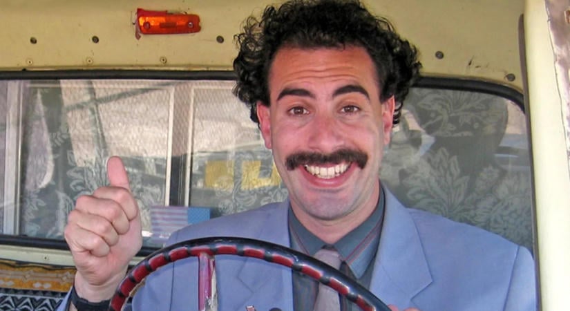 Hollywood legnagyobb trollja: Sacha Baron Cohen