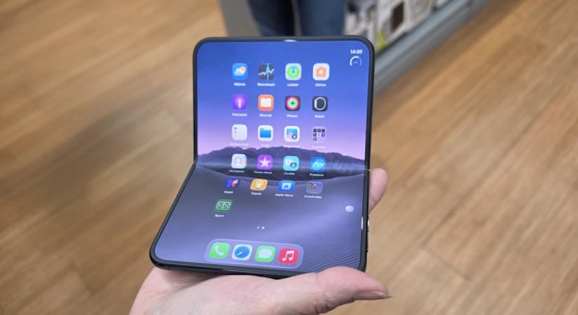 Magyar piacon az iPhone Duo: kézzelfoghatóvá vált a hajtogatás luxusa