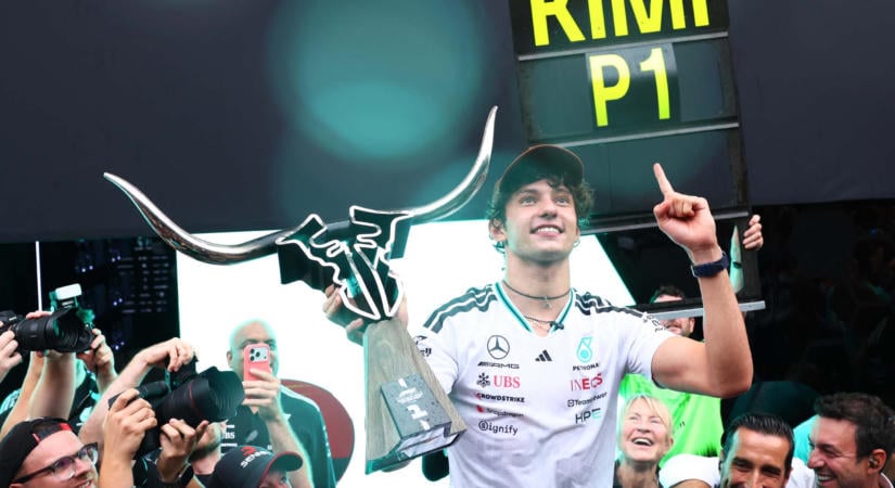 Antonelli elárulta, hogyan kezeli a világbajnoki nyomást: édesapja is sokat segít neki