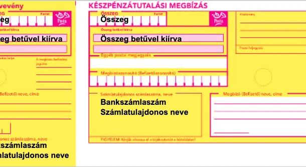 Sárga csekkel ne menj a Postára többet!