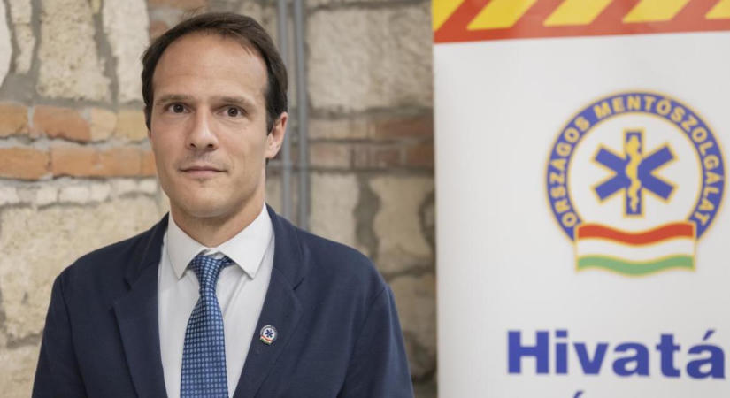 Megvan az Országos Mentőszolgálat új vezetője: Constantinovits Miklós kapta a megbízást