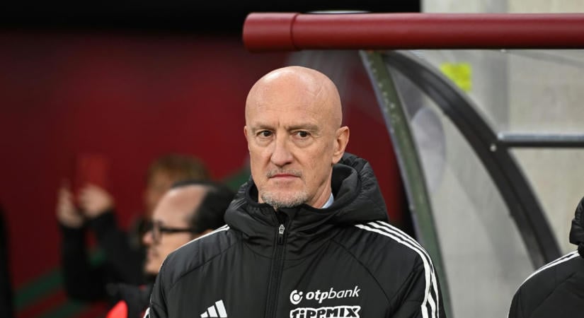 Marco Rossi: Szerencsések voltunk, Ukrajna győzelmet érdemelt volna